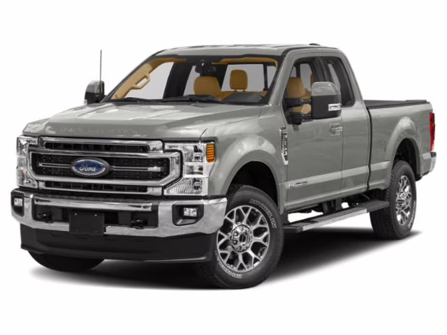 2022 Iconic Silver Metallic Ford Super Duty F-350 SRW LARIAT 4X4 Truck