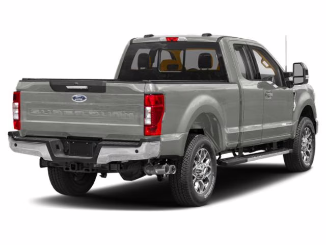 2022 Iconic Silver Metallic Ford Super Duty F-350 SRW LARIAT 4X4 Truck