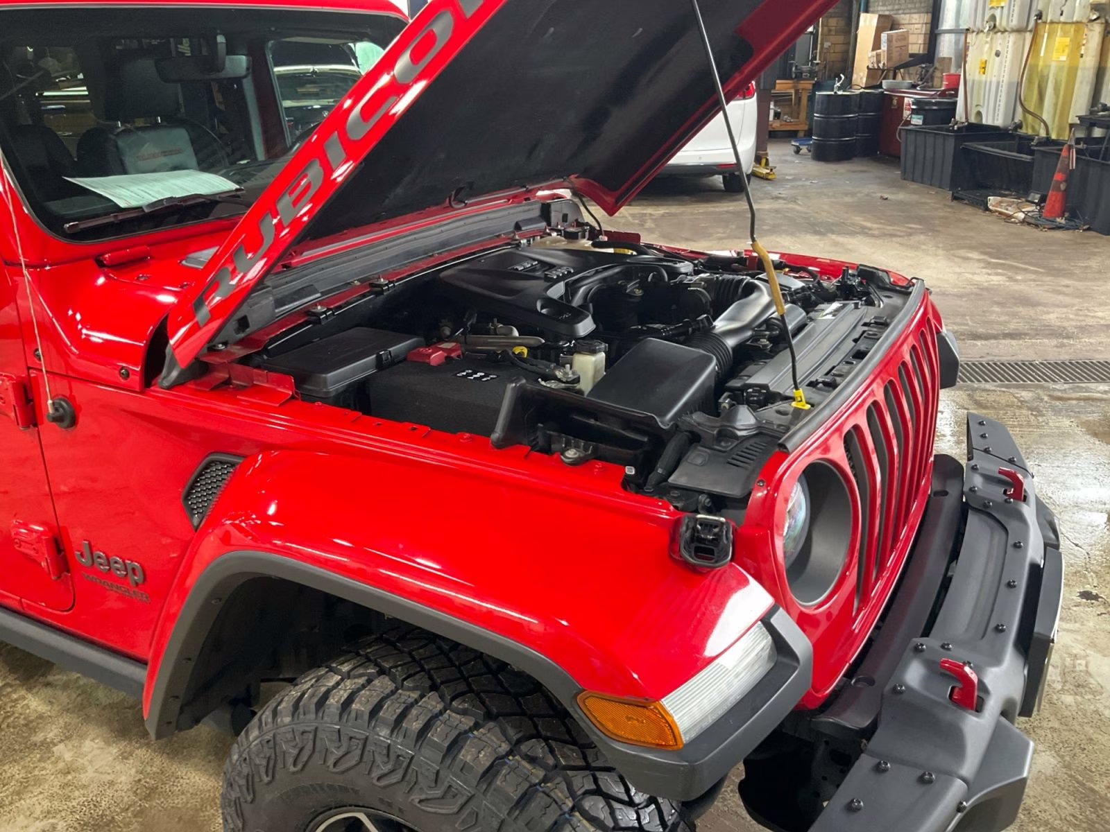 2019 Firecracker Red Clearcoat Jeep Wrangler Unlimited Rubicon 4X4 SUV