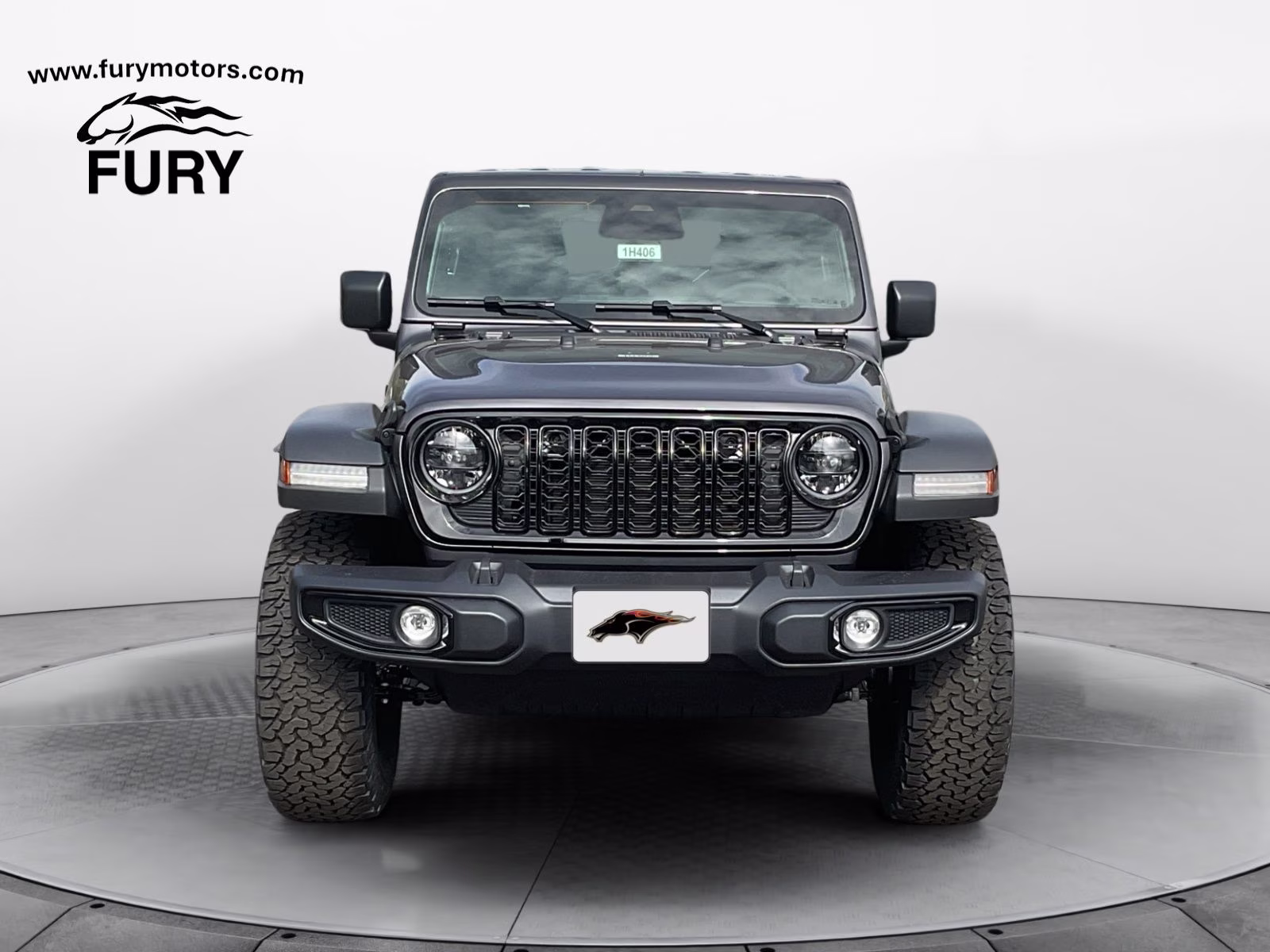 2026 Granite Crystal Metallic Clearcoat Jeep Wrangler Willys 4X4 SUV