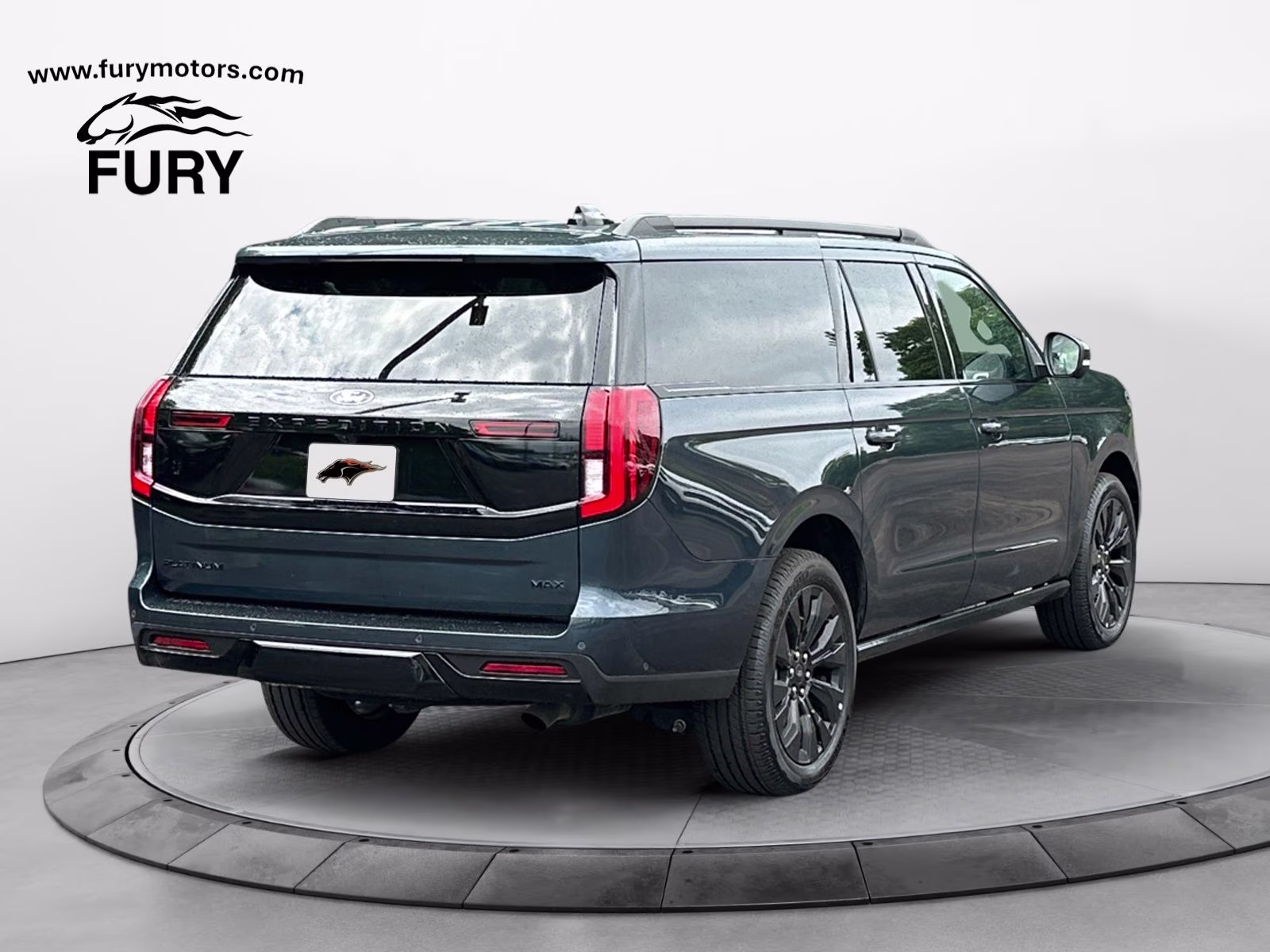 2025 Stone Blue Metallic Ford Expedition Max Platinum 4X4 SUV