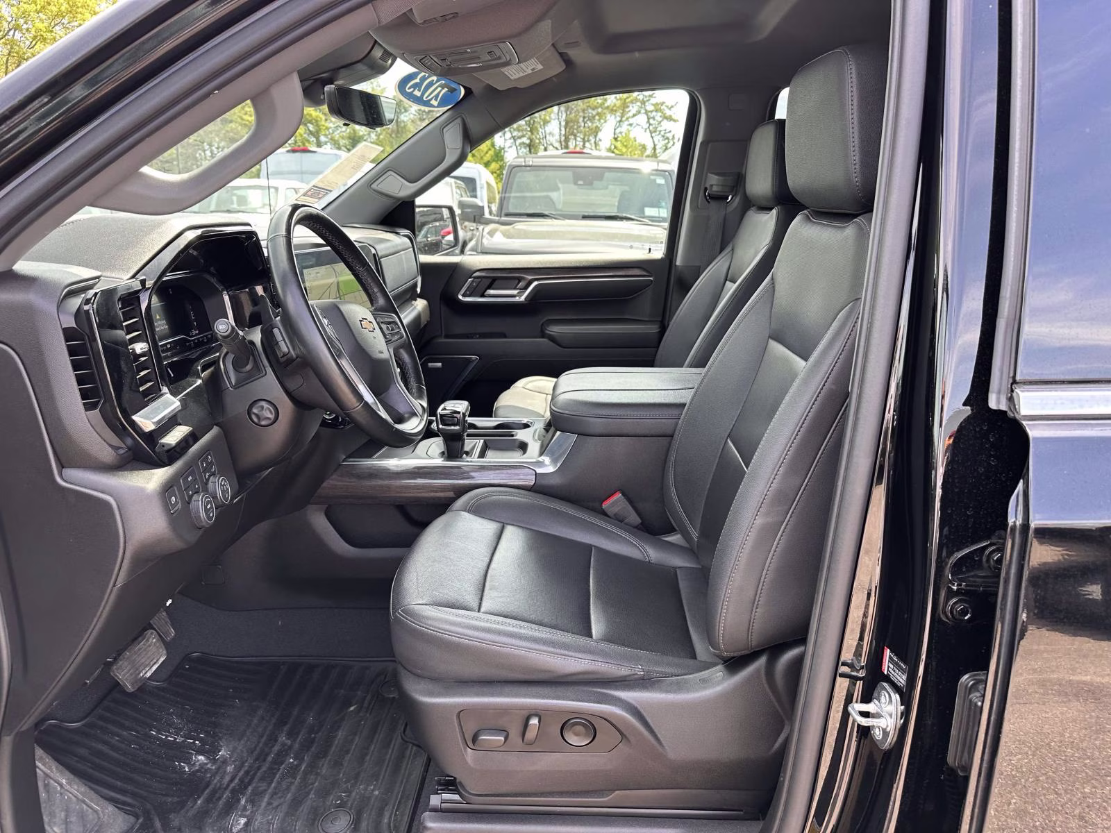 2023 Black Chevrolet Silverado 1500 4WD Crew Cab 147 LTZ 4X4 Truck