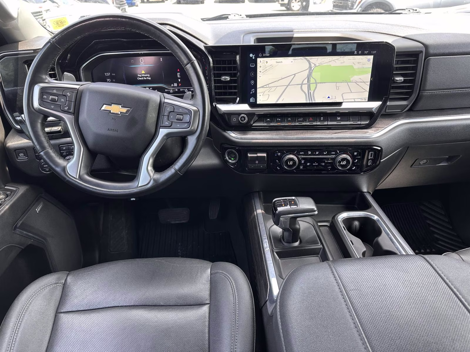2023 Black Chevrolet Silverado 1500 4WD Crew Cab 147 LTZ 4X4 Truck