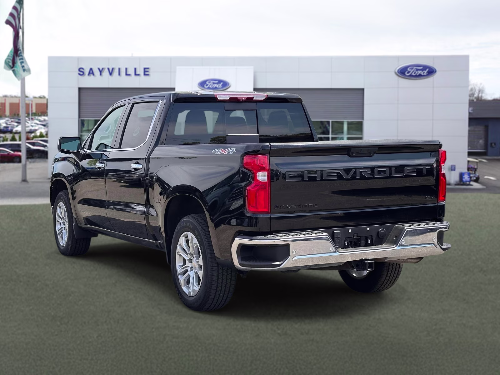 2023 Black Chevrolet Silverado 1500 4WD Crew Cab 147 LTZ 4X4 Truck