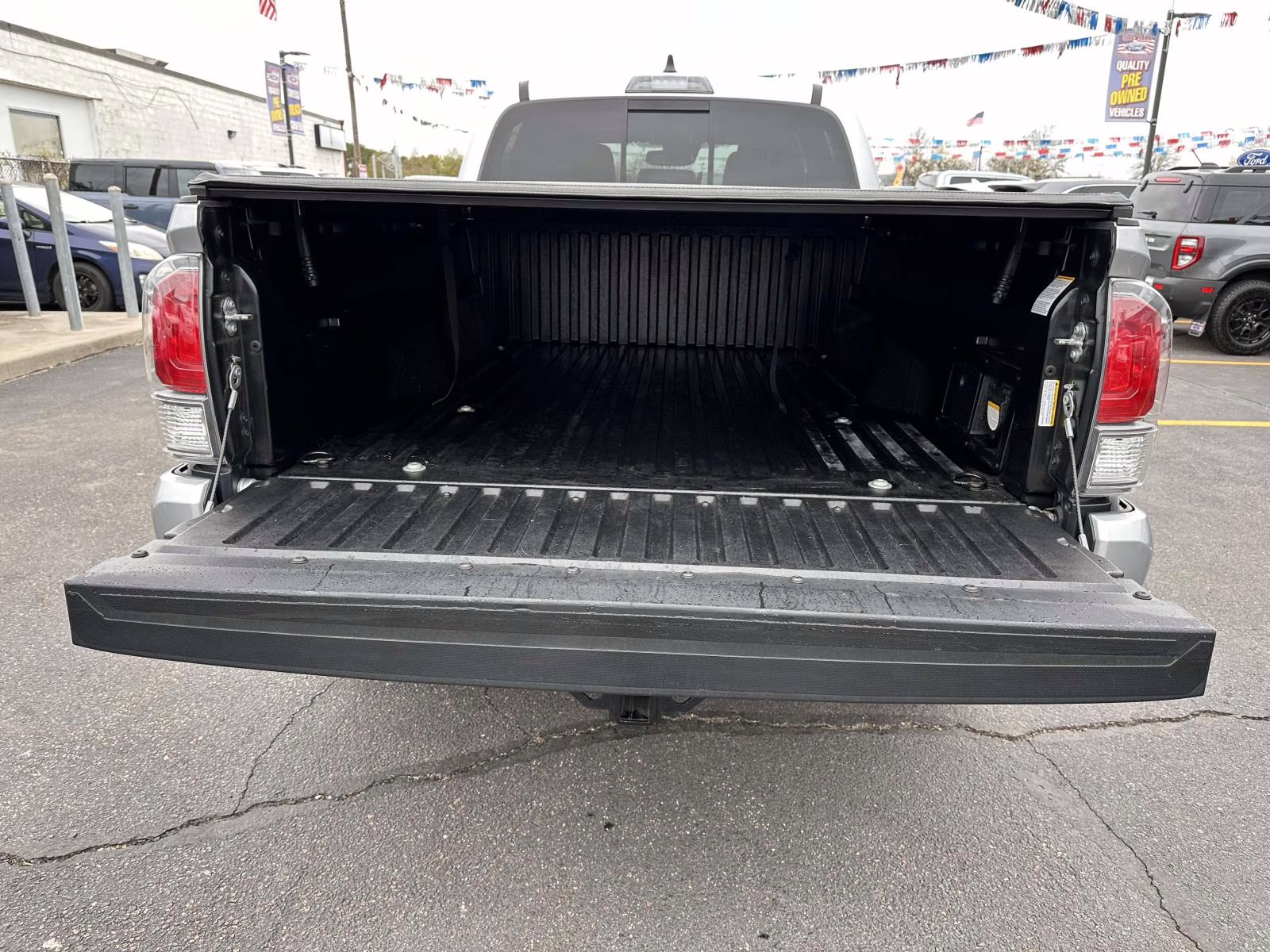 2023 Celestial Silver Metallic Toyota Tacoma 4WD TRD Sport Double Cab 6' Bed V6 AT (Natl) 4X4 Truck