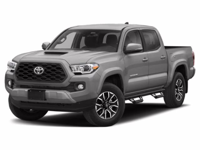 2023 Silver Toyota Tacoma 4WD TRD Sport 4X4 Truck