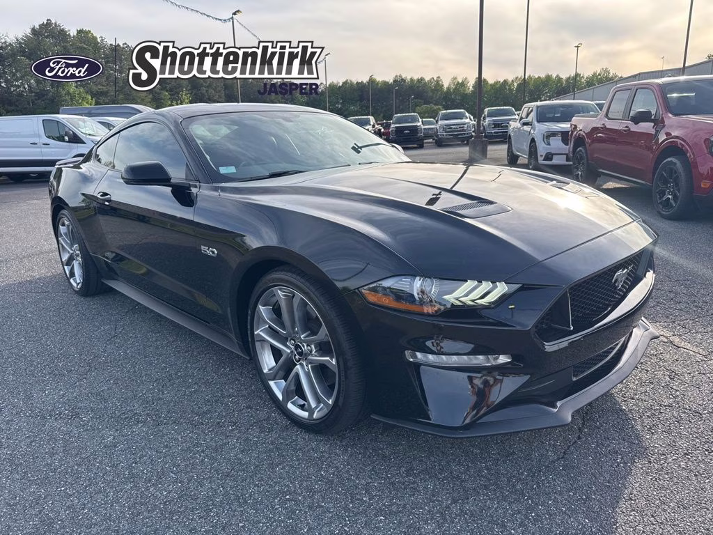 2020 Shadow Black Ford Mustang GT Premium RWD Coupe