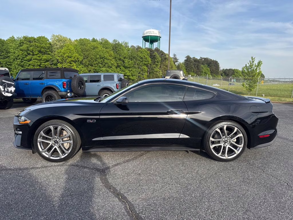 2020 Shadow Black Ford Mustang GT Premium RWD Coupe