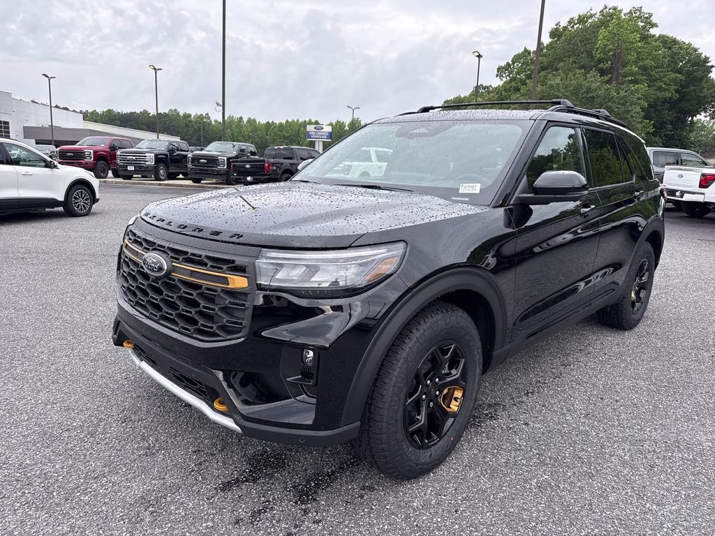 2026 Agate Black Metallic Ford Explorer Tremor 4X4 SUV