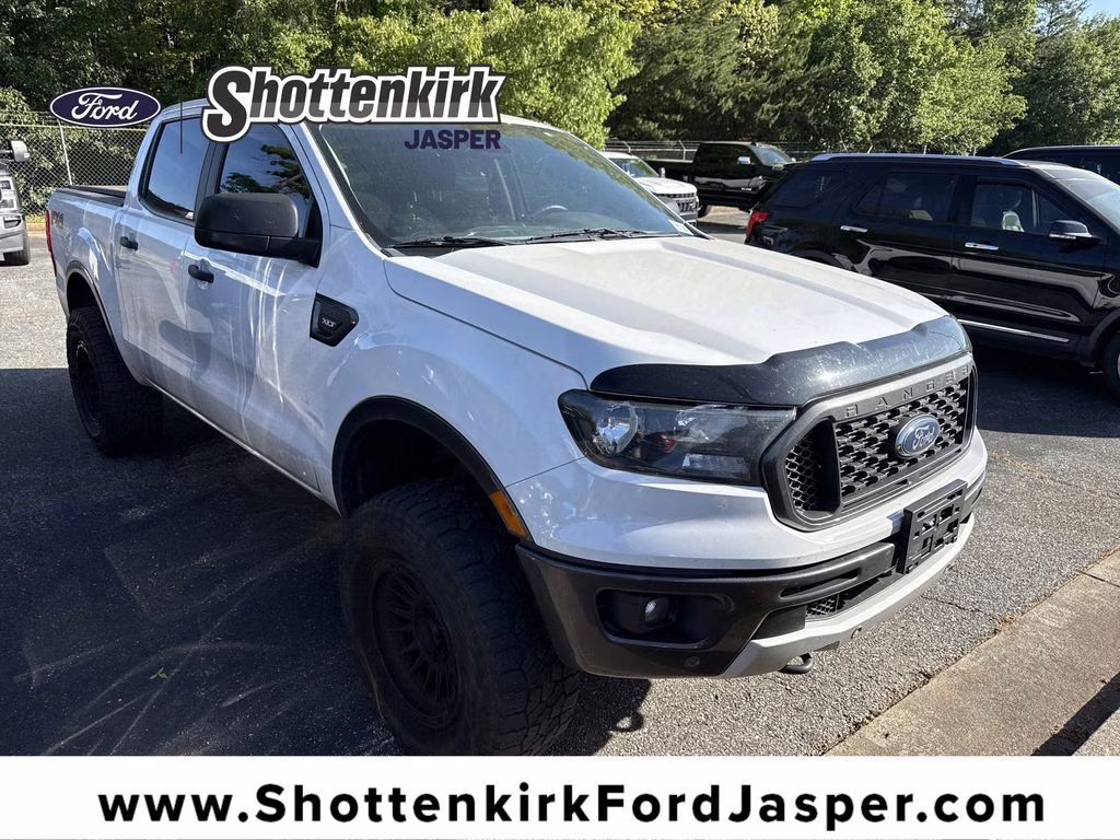 2019 Oxford White Ford Ranger XLT 4X4 Truck