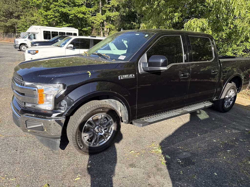 2019 Agate Black Metallic Ford F-150 Lariat RWD Truck