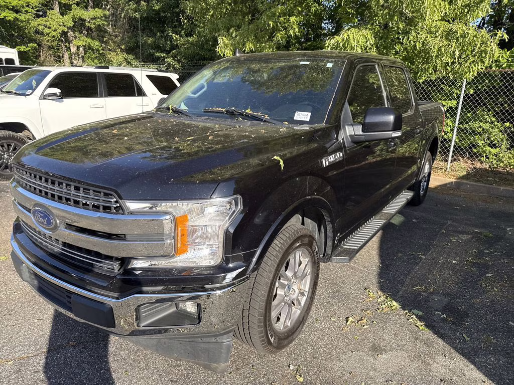 2019 Agate Black Metallic Ford F-150 Lariat RWD Truck