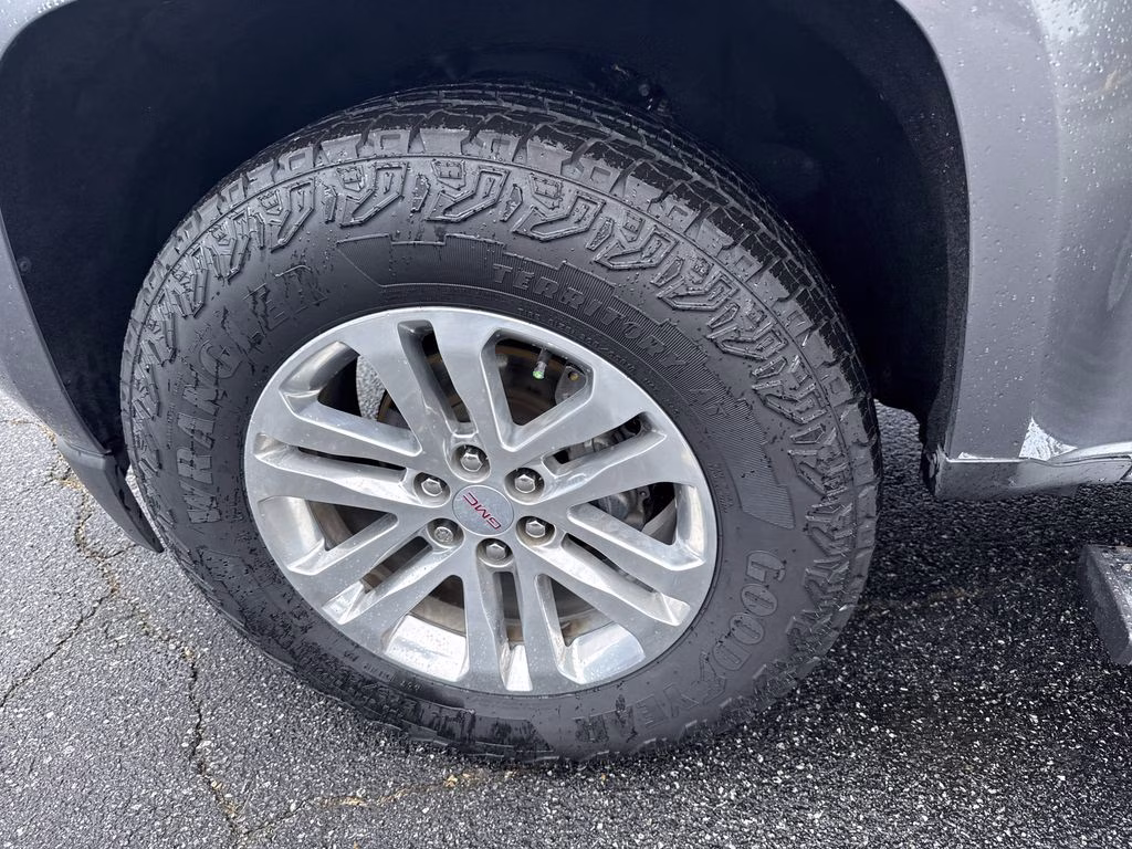 2018 Satin Steel Metallic GMC Canyon SLT RWD Truck