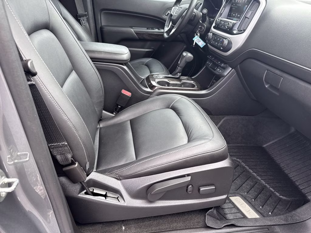 2018 Satin Steel Metallic GMC Canyon SLT RWD Truck