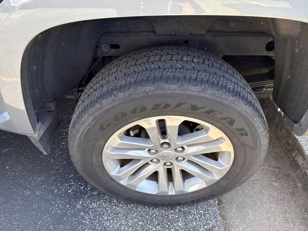 2018 Satin Steel Metallic GMC Canyon SLT RWD Truck