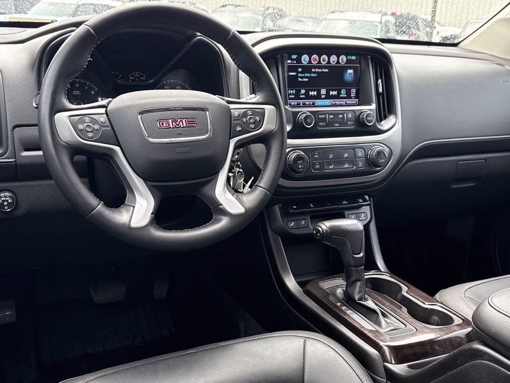2018 Satin Steel Metallic GMC Canyon SLT RWD Truck