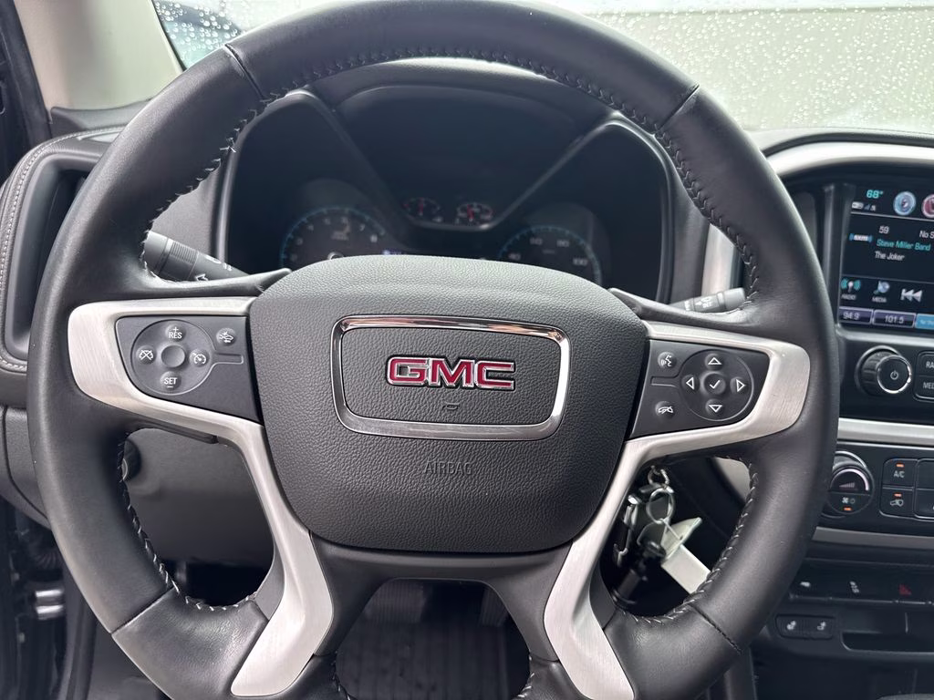 2018 Satin Steel Metallic GMC Canyon SLT RWD Truck