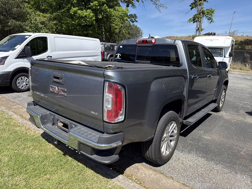 2018 Satin Steel Metallic GMC Canyon SLT RWD Truck