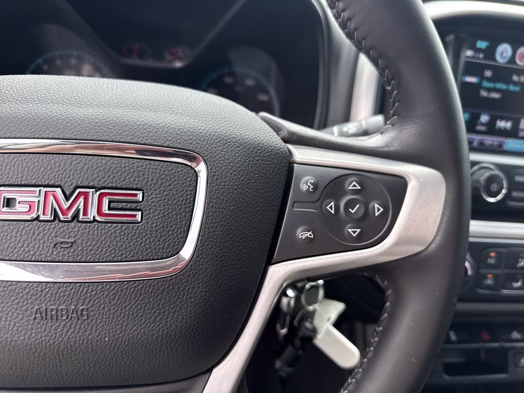 2018 Satin Steel Metallic GMC Canyon SLT RWD Truck
