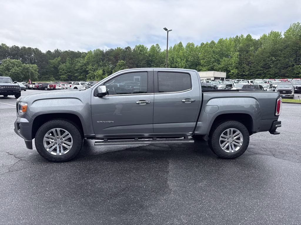 2018 Satin Steel Metallic GMC Canyon SLT RWD Truck
