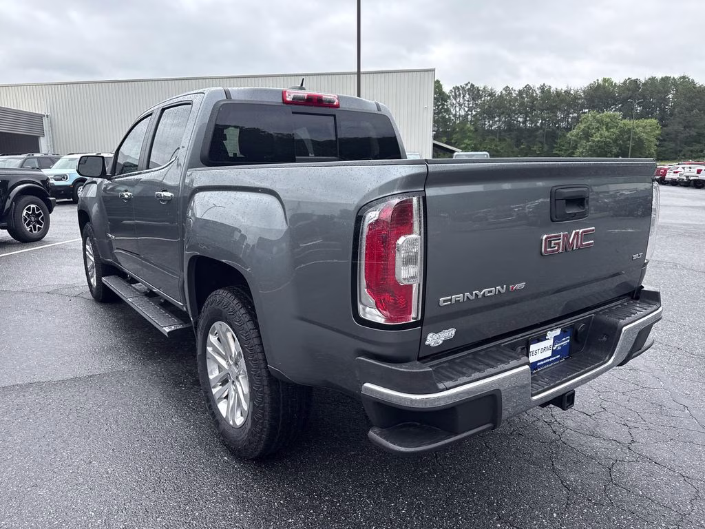 2018 Satin Steel Metallic GMC Canyon SLT RWD Truck