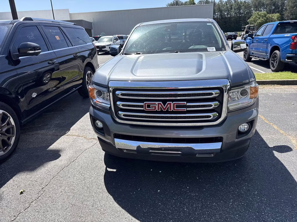 2018 Satin Steel Metallic GMC Canyon SLT RWD Truck