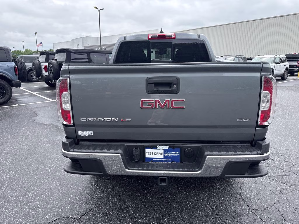 2018 Satin Steel Metallic GMC Canyon SLT RWD Truck