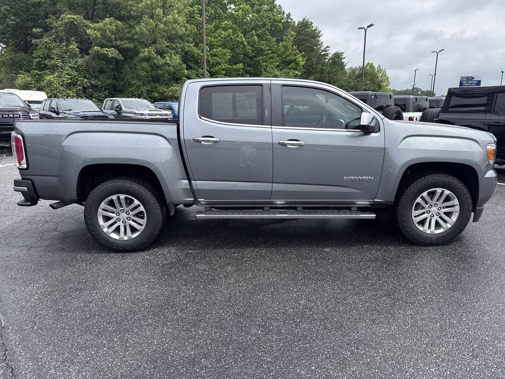 2018 Satin Steel Metallic GMC Canyon SLT RWD Truck