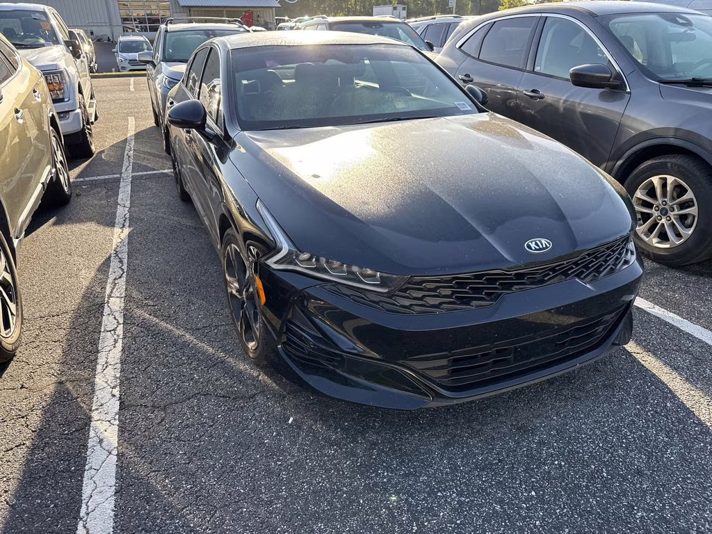 2021 Ebony Black Kia K5 GT-Line AWD Sedan