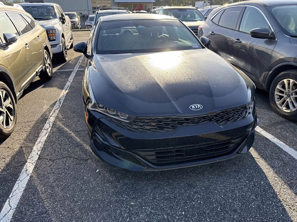 2021 Ebony Black Kia K5 GT-Line AWD Sedan