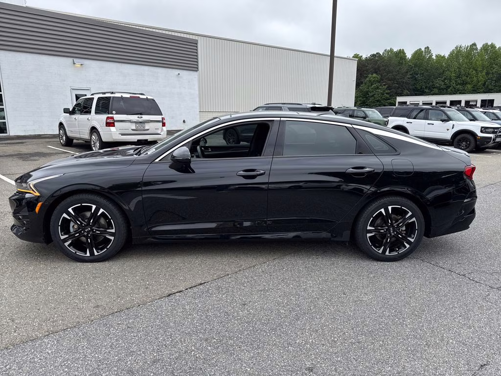 2021 Ebony Black Kia K5 GT-Line AWD Sedan