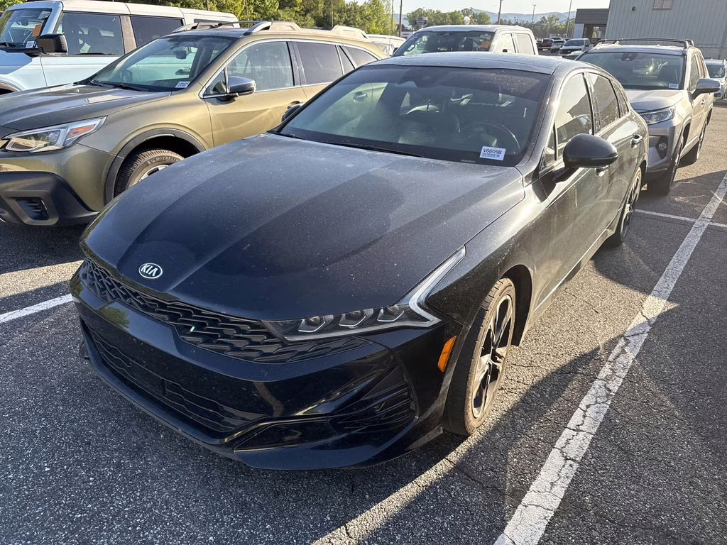 2021 Ebony Black Kia K5 GT-Line AWD Sedan
