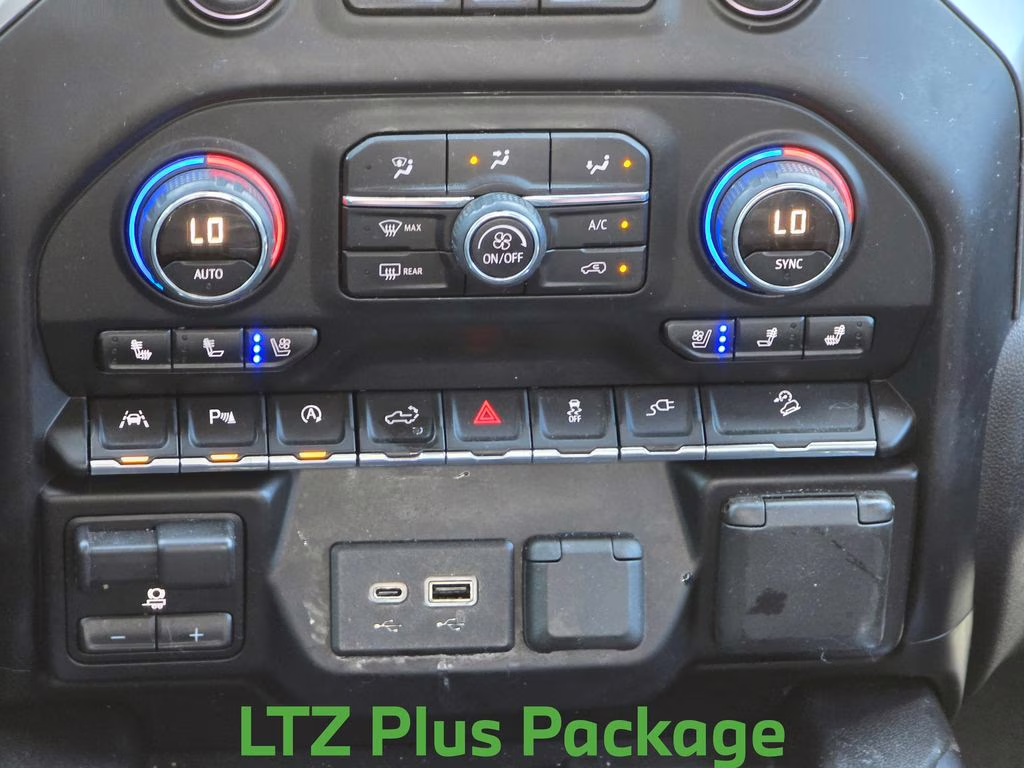 2019 Northsky Blue Metallic Chevrolet Silverado 1500 LTZ 4X4 Truck