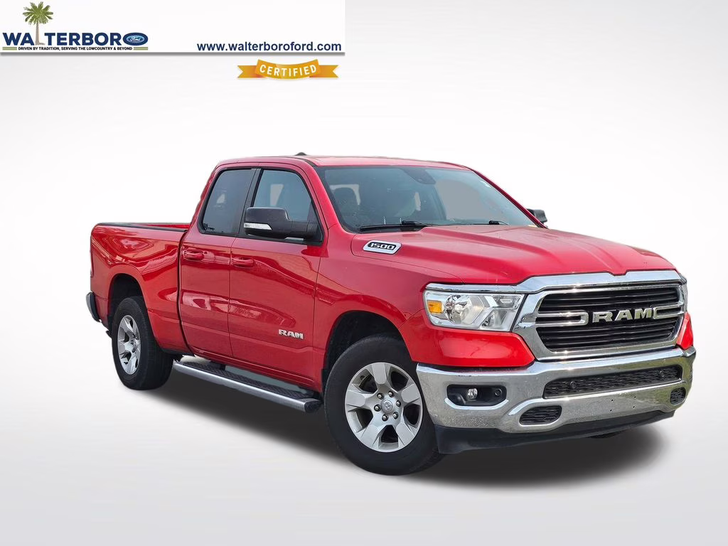 2021 Flame Red Clearcoat Ram 1500 Big Horn/Lone Star RWD Truck