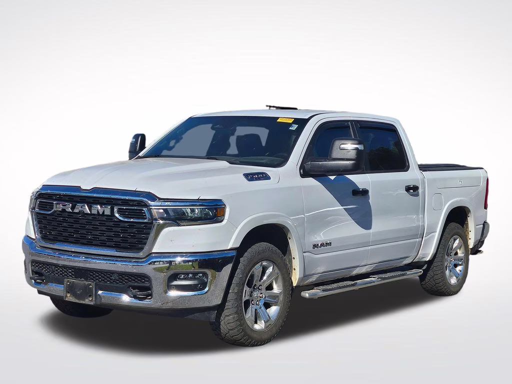 2025 Bright White Clearcoat Ram 1500 Big Horn/Lone Star 4X4 Truck