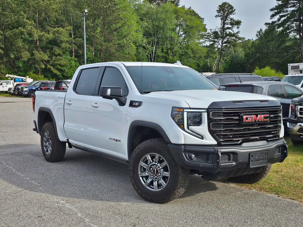 2025 Summit White GMC Sierra 1500 AT4X 4X4 Truck