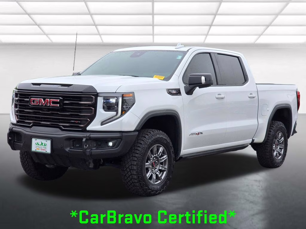 2025 Summit White GMC Sierra 1500 AT4X 4X4 Truck