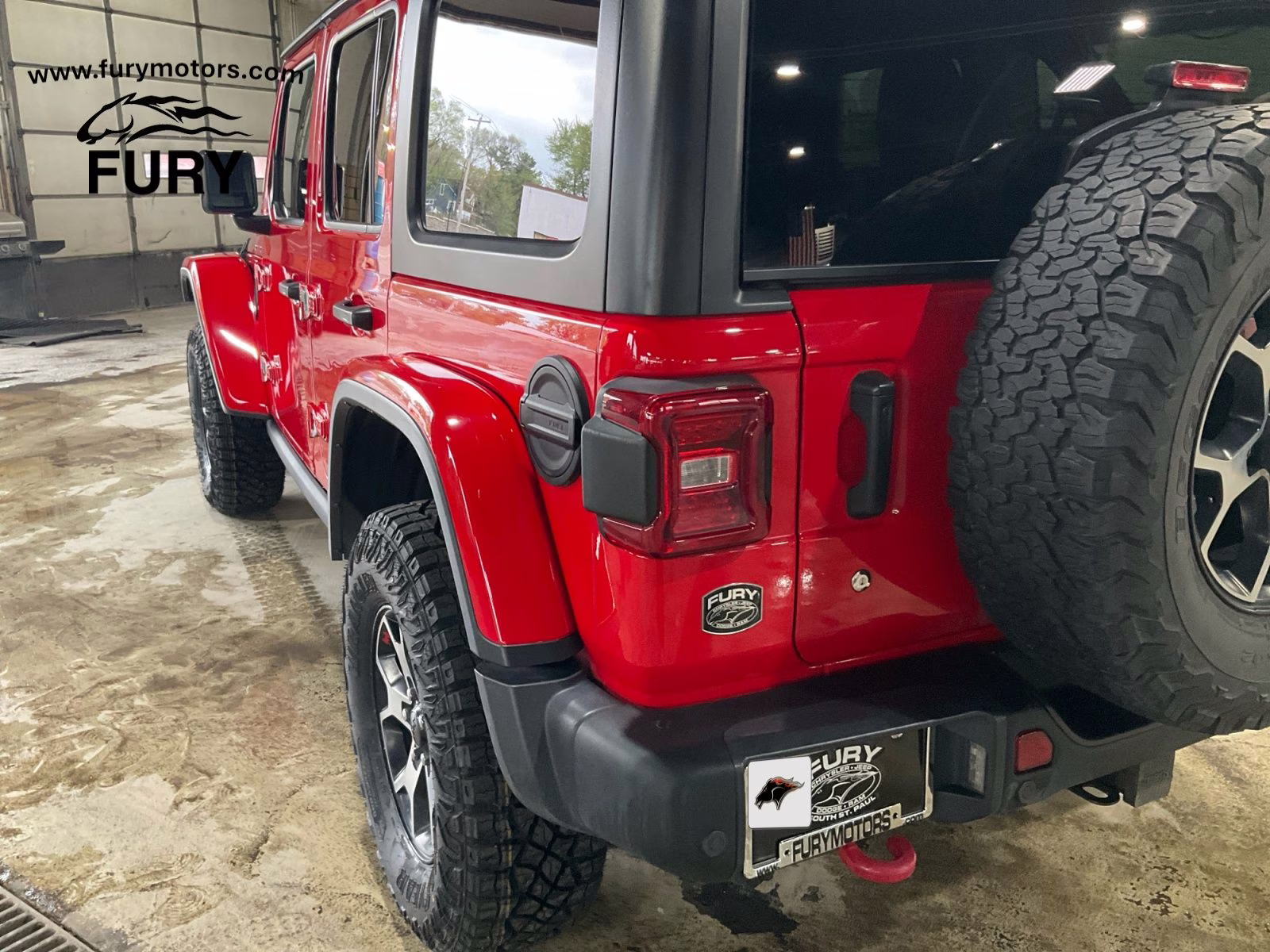 2019 Firecracker Red Clearcoat Jeep Wrangler Unlimited Rubicon 4X4 SUV