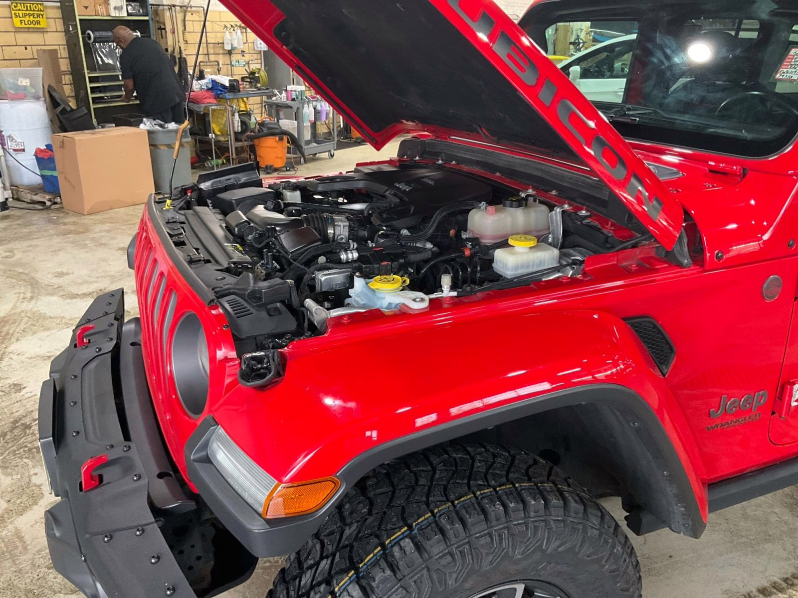 2019 Firecracker Red Clearcoat Jeep Wrangler Unlimited Rubicon 4X4 SUV