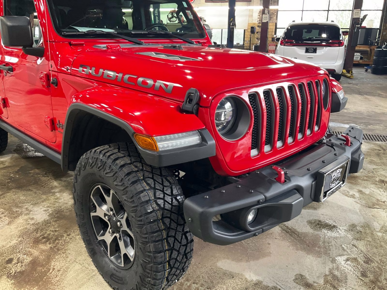 2019 Firecracker Red Clearcoat Jeep Wrangler Unlimited Rubicon 4X4 SUV