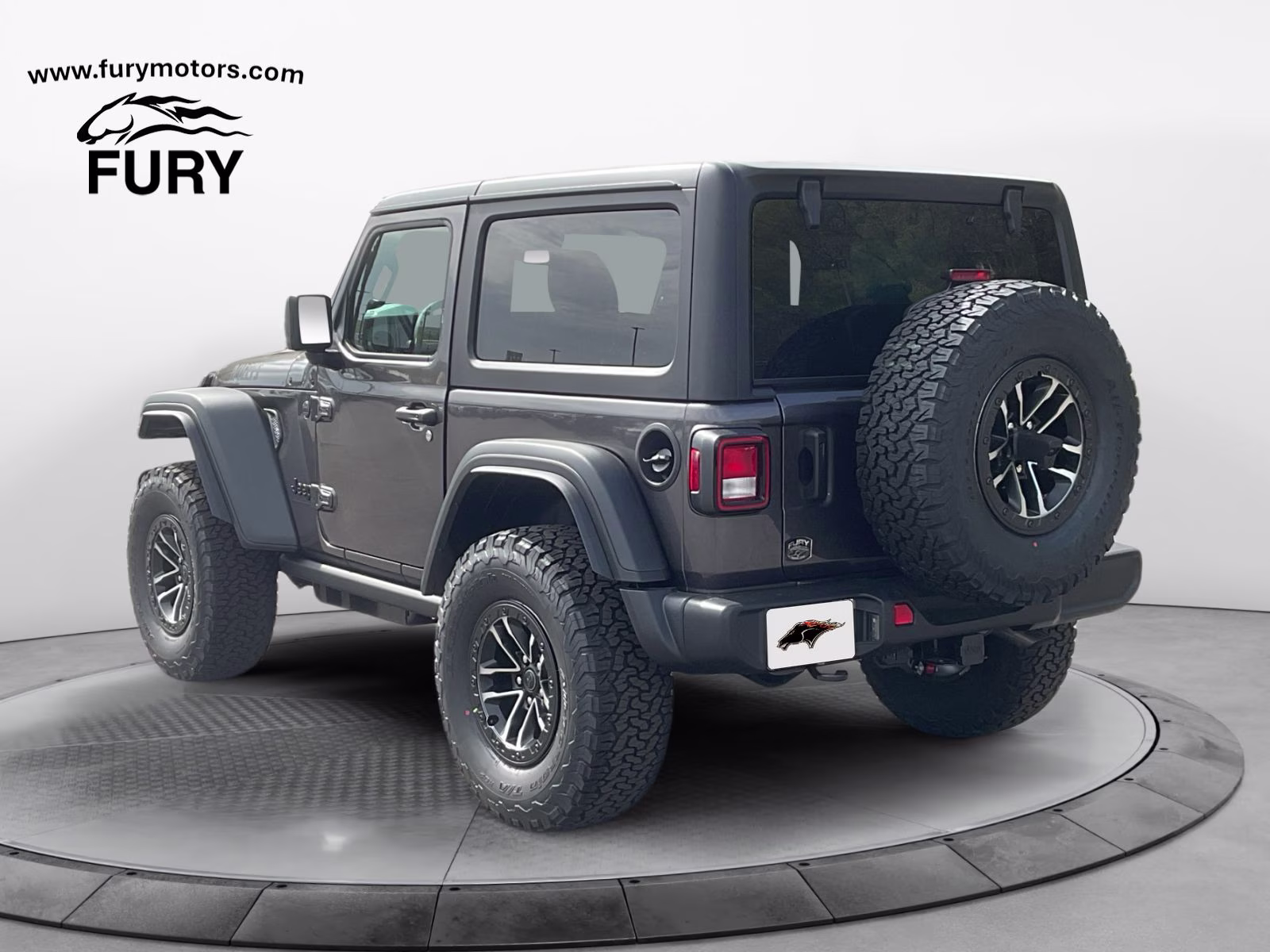 2026 Granite Crystal Metallic Clearcoat Jeep Wrangler Willys 4X4 SUV
