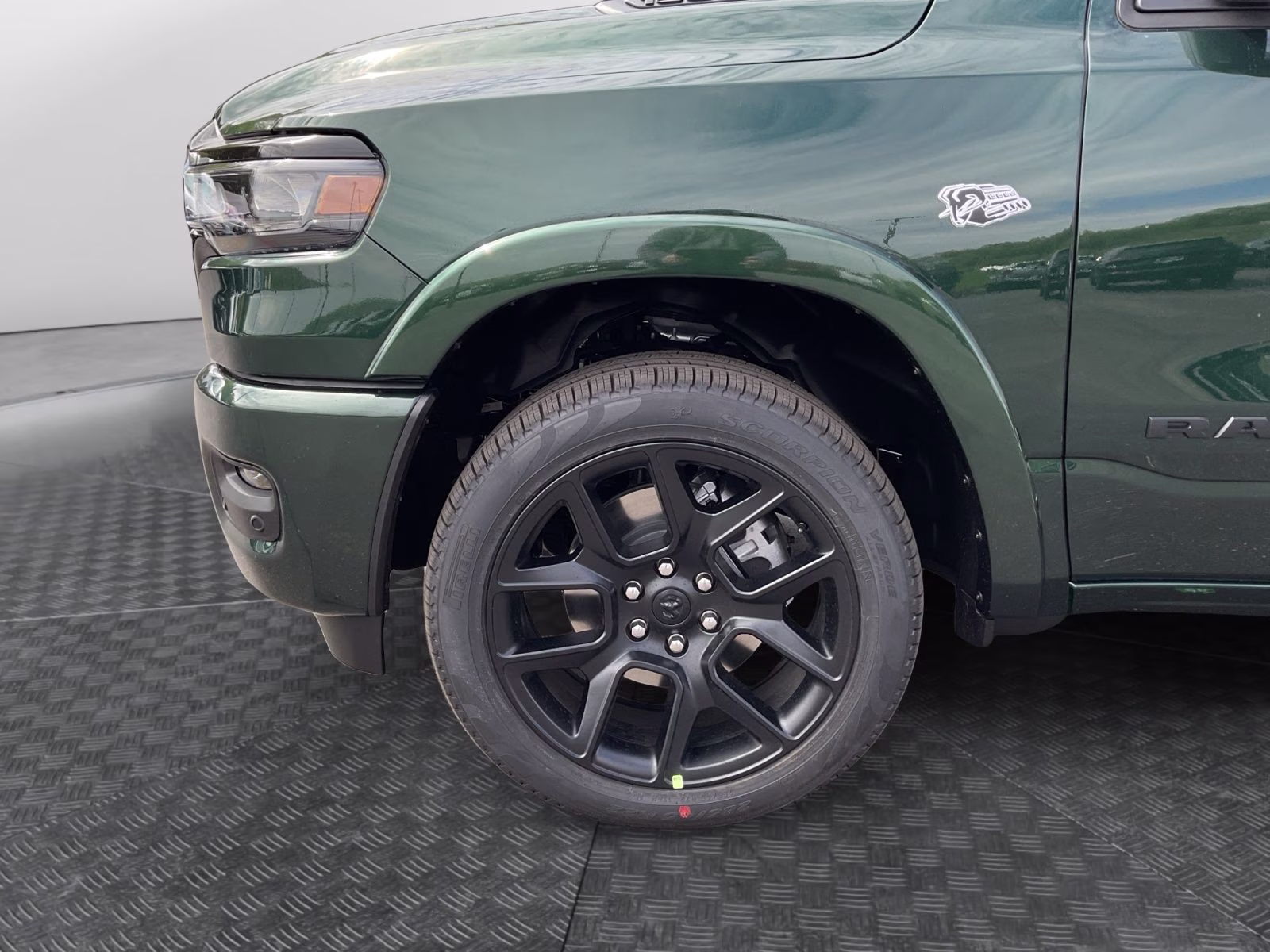 2026 Serrano Green Metallic Ram 1500 Laramie 4X4 Truck