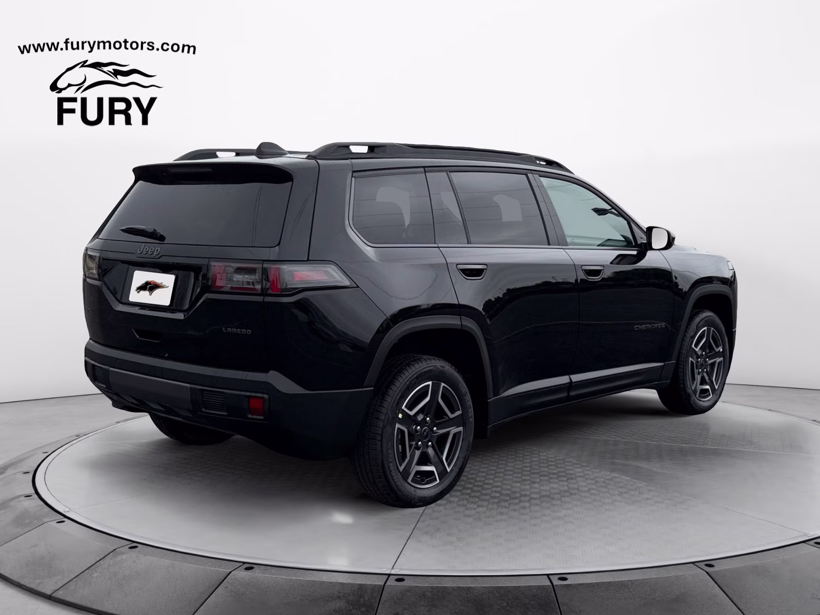 2026 Diamond Black Crystal Pearlcoat Jeep Cherokee Laredo 4X4 SUV