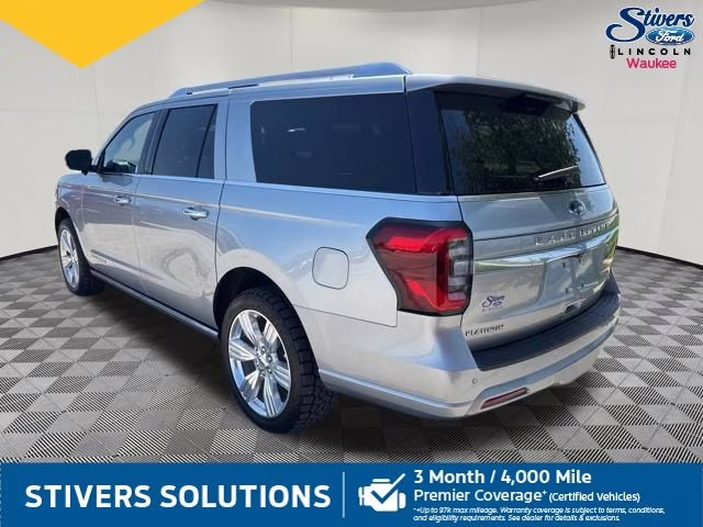 2023 Silver Metallic Ford Expedition Max Platinum 4X4 SUV