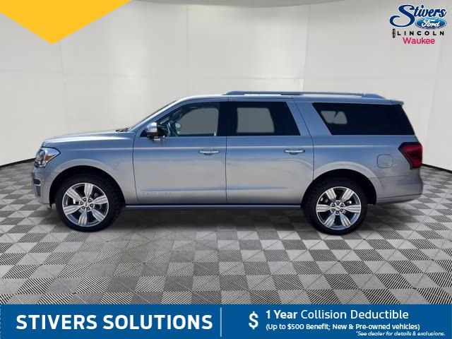 2023 Silver Metallic Ford Expedition Max Platinum 4X4 SUV