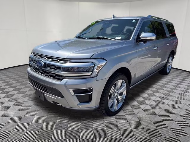 2023 Silver Metallic Ford Expedition Max Platinum 4X4 SUV