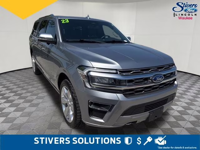 2023 Silver Metallic Ford Expedition Max Platinum 4X4 SUV