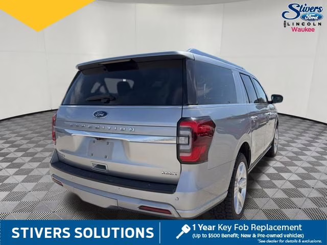 2023 Silver Metallic Ford Expedition Max Platinum 4X4 SUV