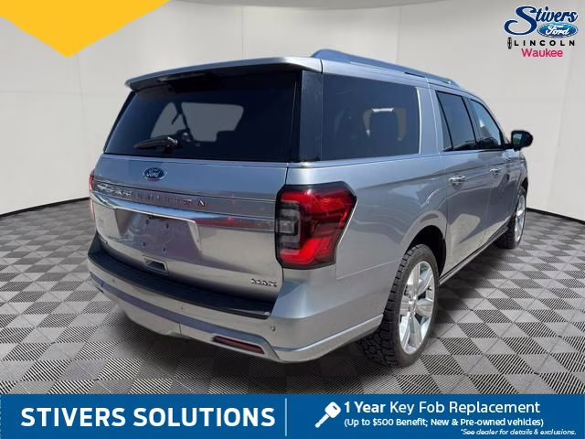 2023 Silver Metallic Ford Expedition Max Platinum 4X4 SUV