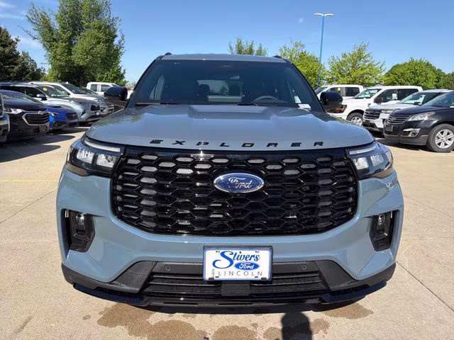 2026 Vapor Blue Metallic Ford Explorer ST-Line 4X4 SUV